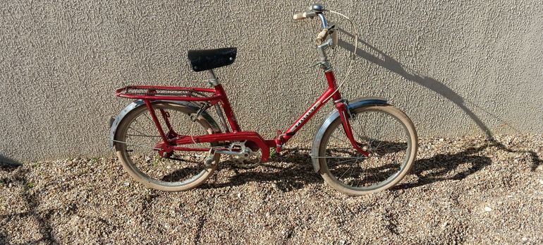 Peugeot Vintage Pliant 1970 Road & Gravel usato, Rosso — immagine 4 di 6