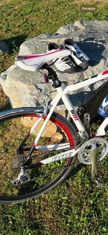 Gebrauchtes Ditec One Carbon 2015 Road & Gravel, Weiß — Bild 4 von 5
