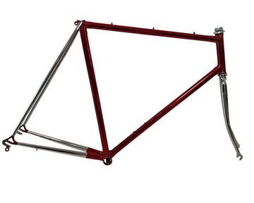 Used Moser Cadre Moser Frameset 1990 Road & Gravel, Red — image 2 of 7