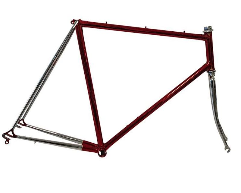 Used Moser Cadre Moser Frameset 1990 Road & Gravel, Red — image 2 of 7