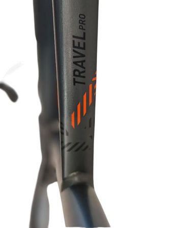 Used Lightweight TRAVEL Pro Frameset 2017 Mountainbike, Light Gray — image 4 of 9