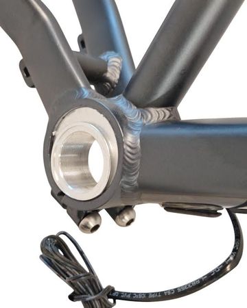 Used Lightweight TRAVEL Pro Frameset 2017 Mountainbike, Light Gray — image 5 of 9