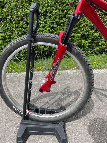 Used YT Industries Dirtlove CORE 2 AL 26 2024 Frameset 2024 Mountainbike, Red, 26 — image 5 of 6