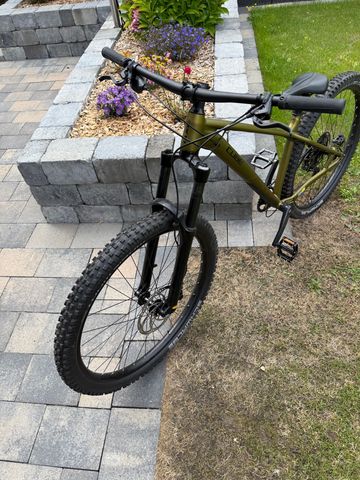 Used CUBE REACTION TM ONE 2025 2025 Mountainbike, Orange, 27.5 — image 4 of 5