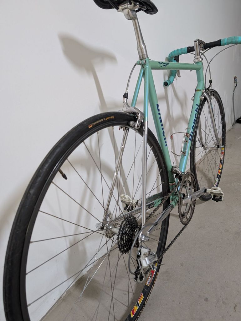 Used Bianchi Columbus Genius 1995 Road & Gravel, Green — image 4 of 7