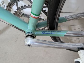 Used Bianchi Columbus Genius 1995 Road & Gravel, Green — image 5 of 7