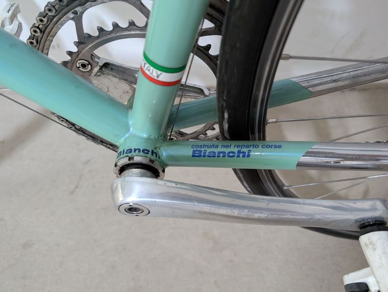 Used Bianchi Columbus Genius 1995 Road & Gravel, Green — image 5 of 7