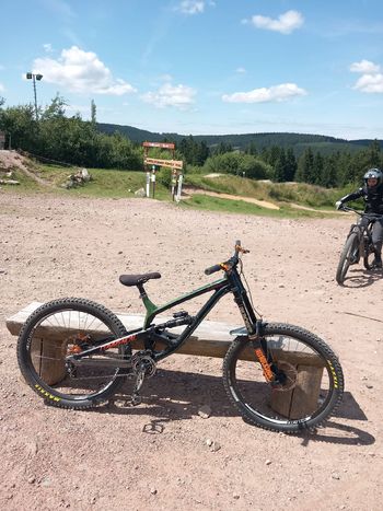 Used Commencal SUPREME DH Single Speed / Fixed Gear 2018 Mountainbike, Green, 27.5 (650B) — image 6 of 6