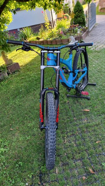 Used Pivot Phoenix SRAM GX DH 2019 Mountainbike, Blue — image 4 of 4