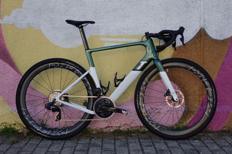 Used 3T Exploro SRAM Force eTap AXS 2023 Road & Gravel, Green — image 1 of 10
