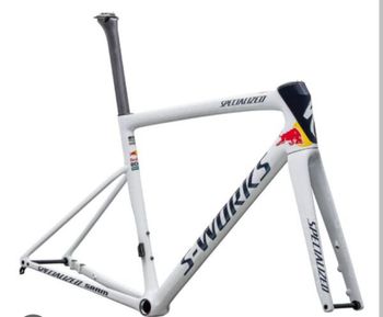 Used Specialized S-Works Tarmac SL8 LTD: Red Bull - BORA - hansgrohe Edition 2025 Frameset 2025 Road & Gravel, White — image 1 of 4