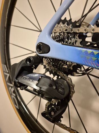 Used Factor Ostro SRAM Force 2022 Road & Gravel, Blue — image 4 of 5