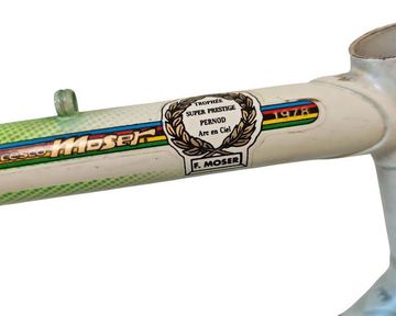 Brugt Francesco Moser MOSER Frameset 1978 Road & Gravel — billede 3 af 5
