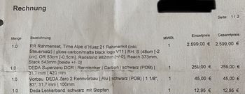 Used Time Alpe D'huez 21 2023 Road & Gravel, Black — image 23 of 23