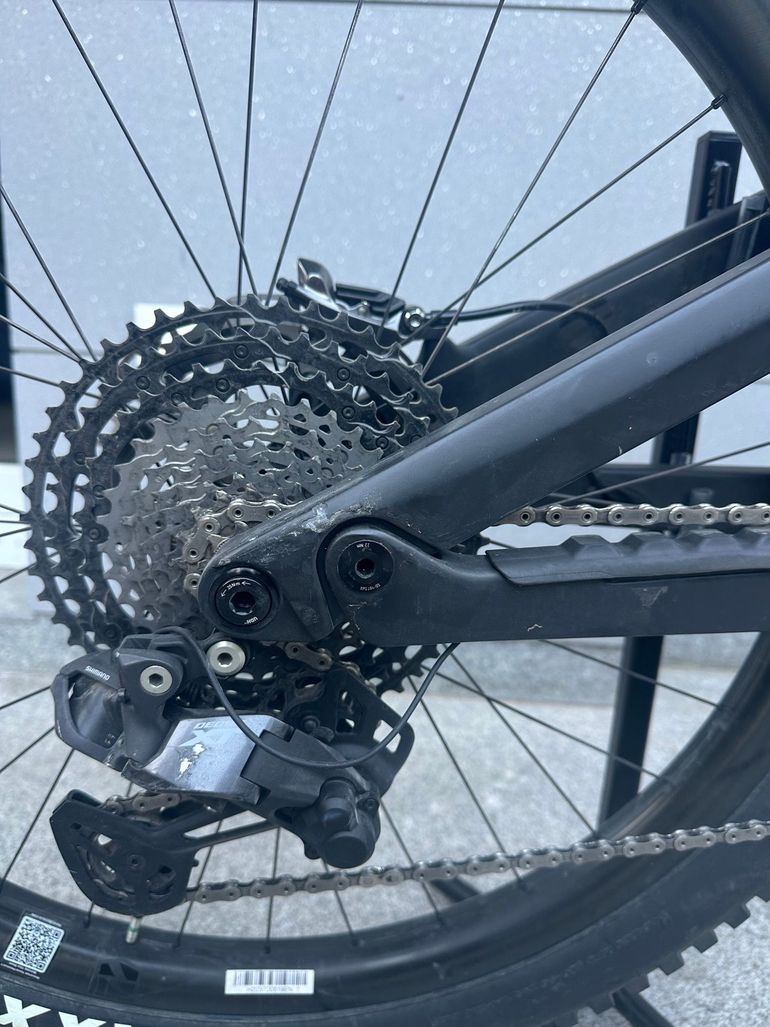 Used Canyon Spectral:ON CFR 2024 2024 Mountainbike, Green, 29, 27.5 — image 7 of 8