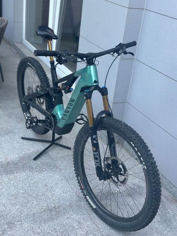 Used Canyon Spectral:ON CFR 2024 2024 Mountainbike, Green, 29, 27.5 — image 4 of 8
