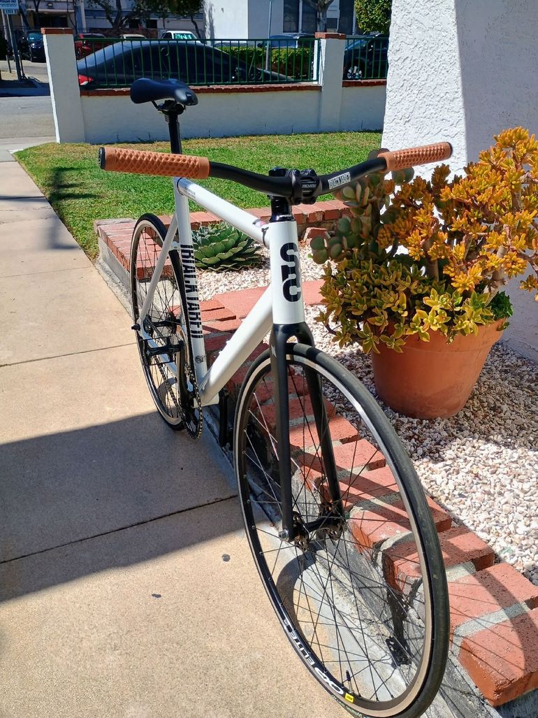 Bike Rental Tribe Fixie Bike Black Label Black And White Fixie