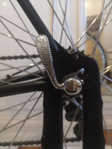 Vintage Eroica 57 1975 Road & Gravel usato, Nero — immagine 2 di 7