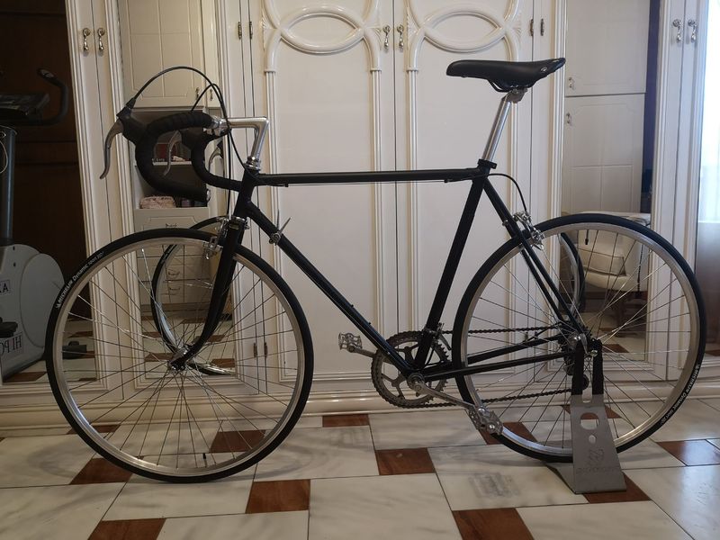 Vintage Eroica 57 1975 Road & Gravel usato, Nero — immagine 1 di 7