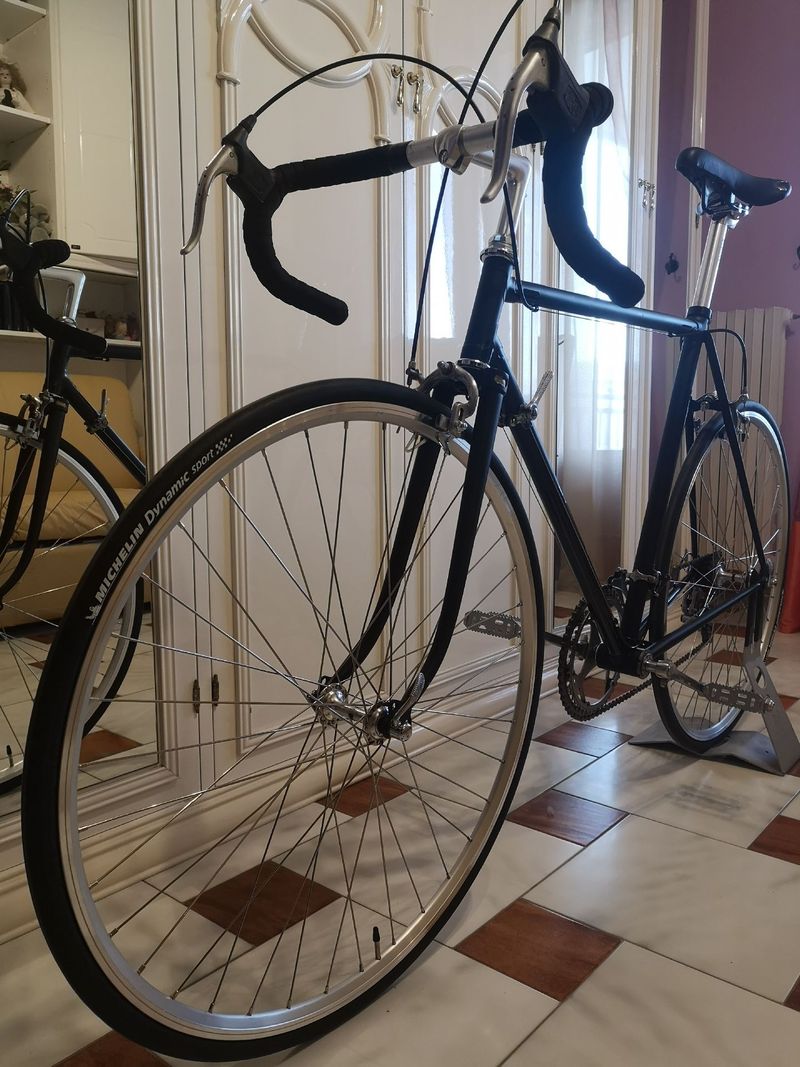 Vintage Eroica 57 1975 Road & Gravel usato, Nero — immagine 3 di 7