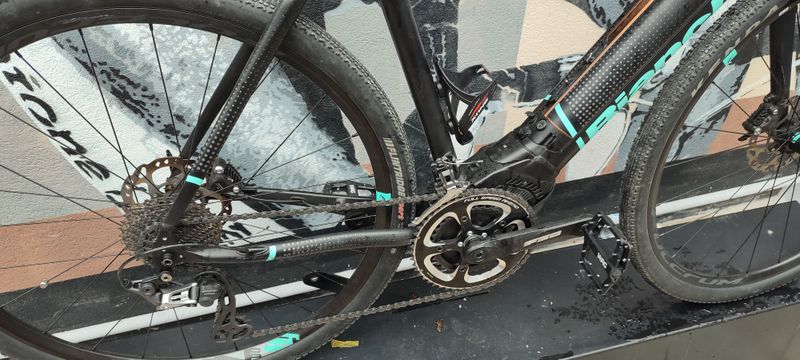 Gebrauchtes Bianchi Impulso e-Allroad GRX 600 2023 2023 Road & Gravel, Schwarz — Bild 3 von 4