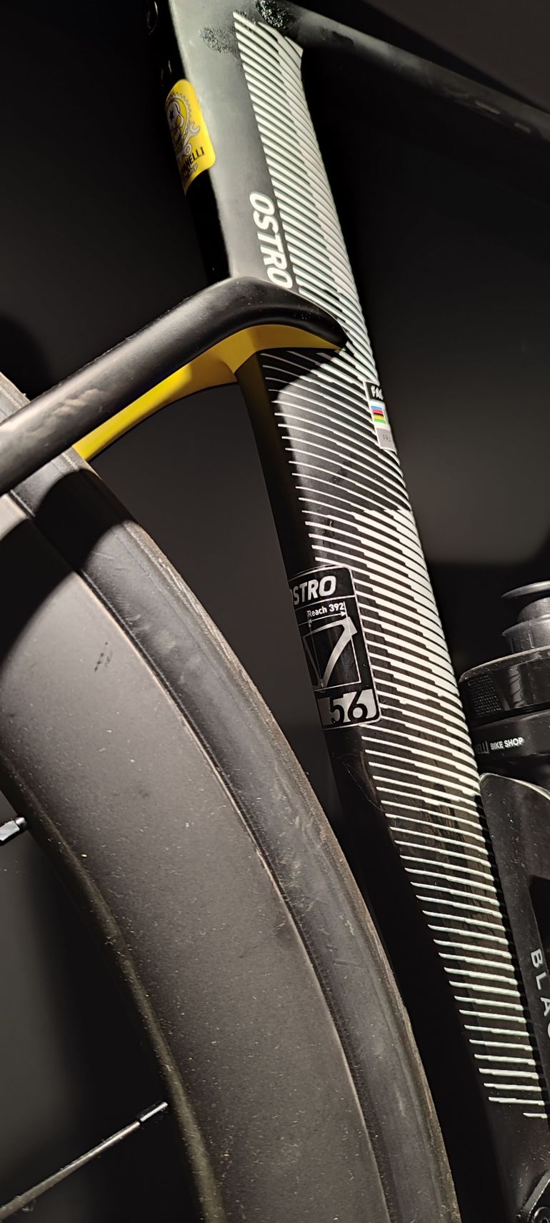 Used Factor FACTOR OSTRO VAM GEOMETRIC KIT FRAME Frameset 2024 Road & Gravel, Black — image 3 of 4