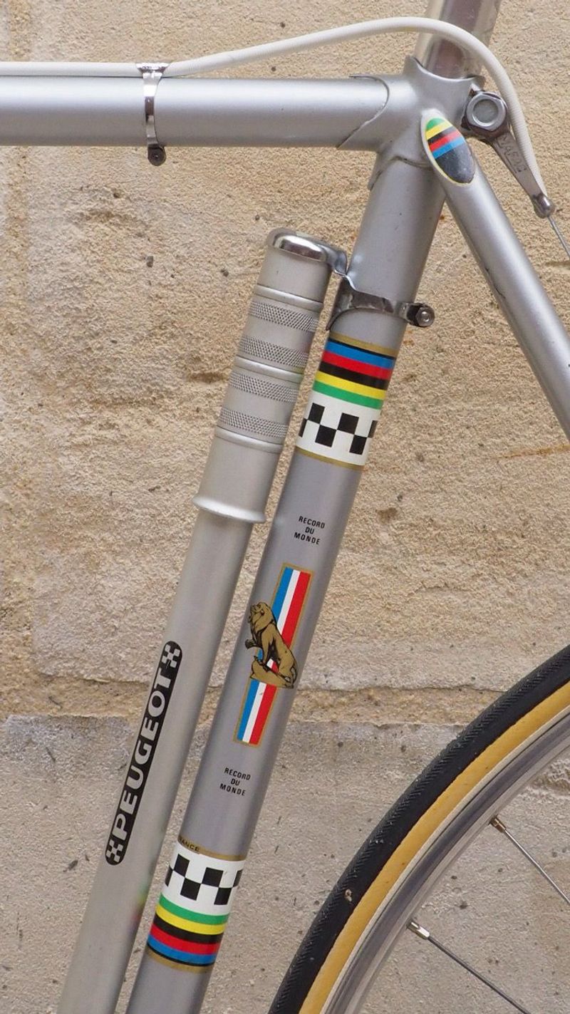Used Peugeot PY10 1976 Road & Gravel, Light Gray — image 23 of 24