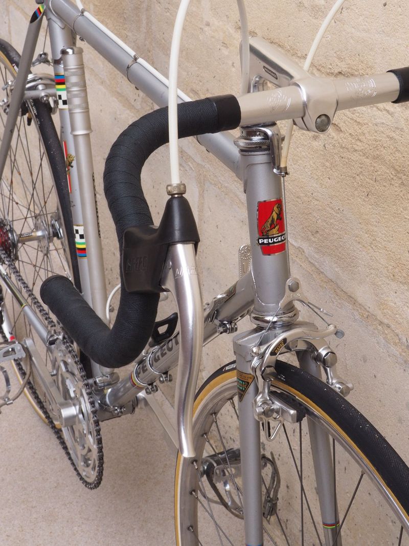 Used Peugeot PY10 1976 Road & Gravel, Light Gray — image 5 of 24