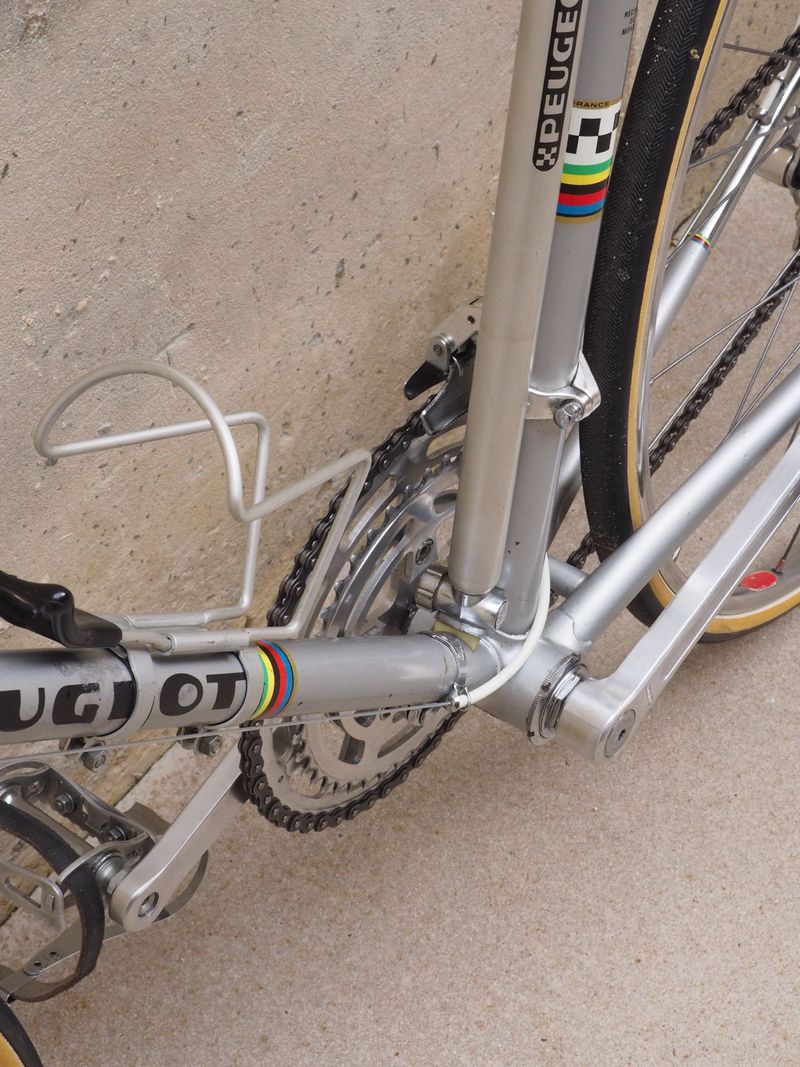 Used Peugeot PY10 1976 Road & Gravel, Light Gray — image 13 of 24
