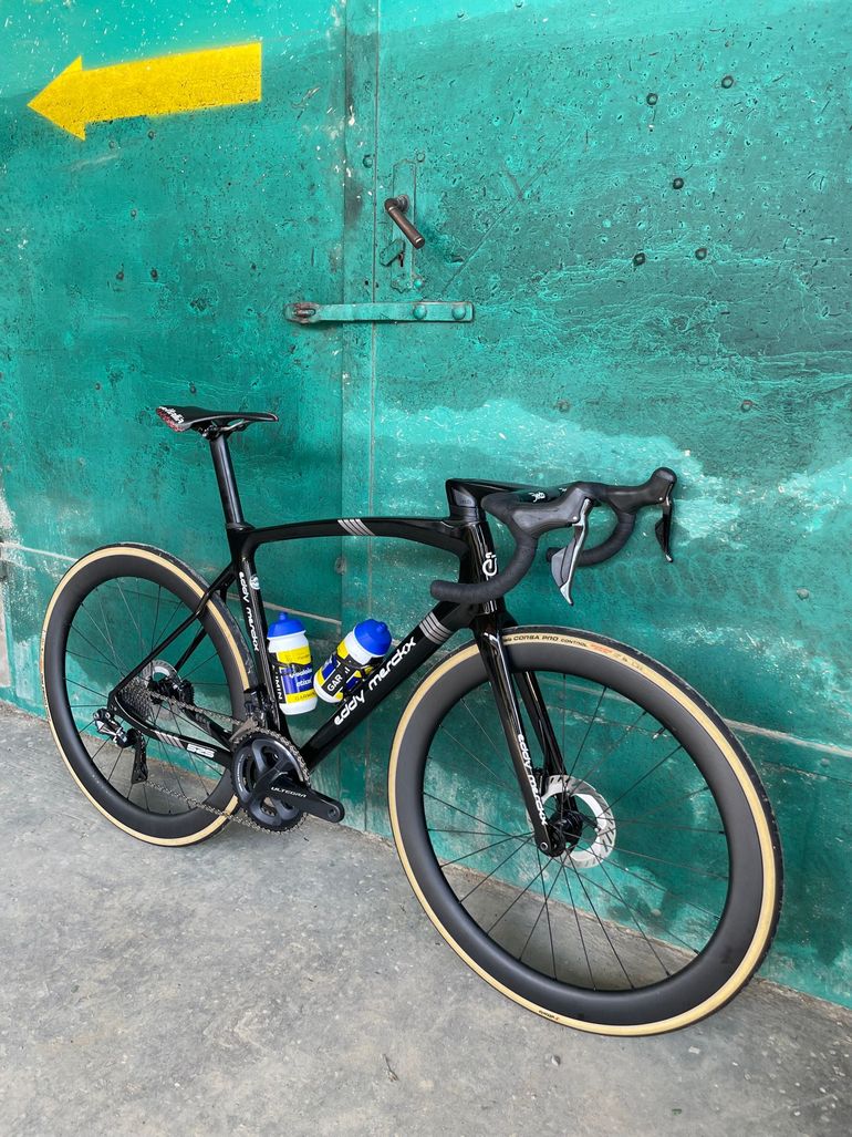 Eddy Merckx 52cm Carbon Road Bike For Sale Eddy Merckx 525 Dura