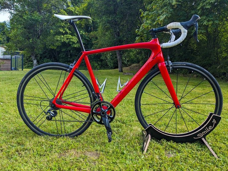 Used Specialized Tarmac Expert SL5 2016 Road & Gravel, Red — image 3 of 6