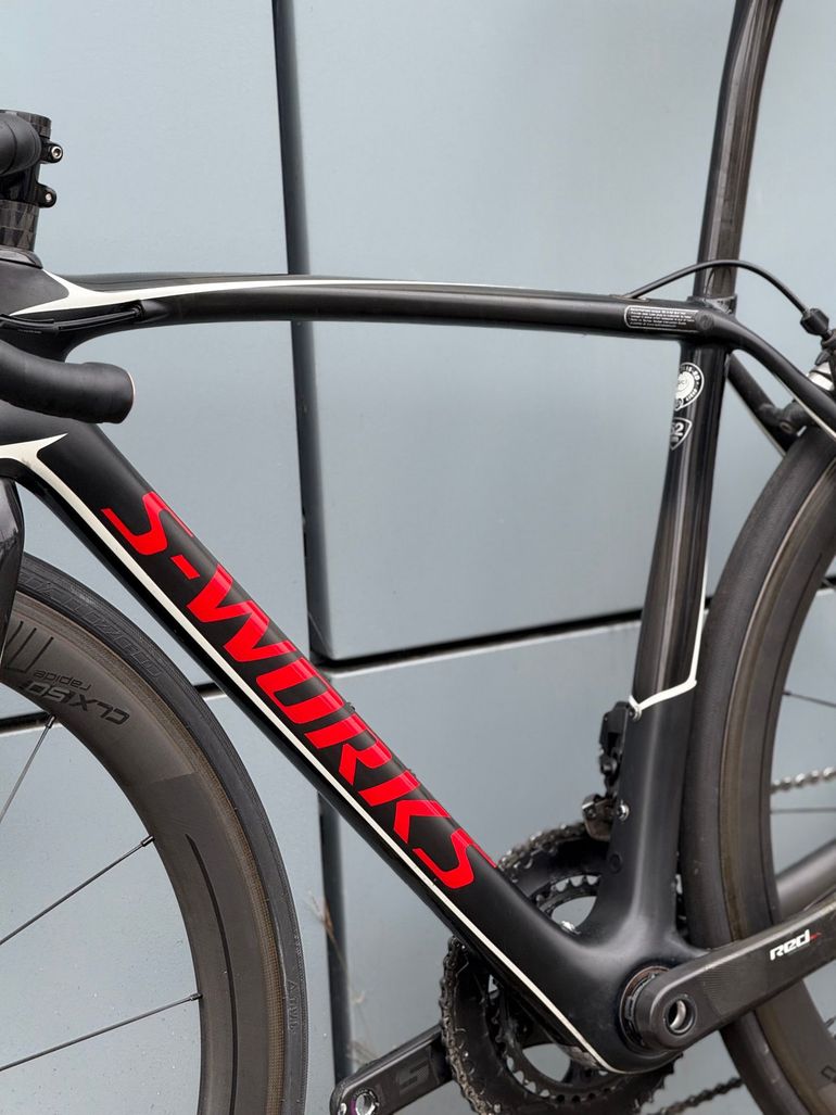 Used Specialized S-Works Tarmac eTap 2017 2017 Road & Gravel, Schwarz — image 2 of 10