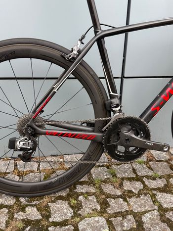 Used Specialized S-Works Tarmac eTap 2017 2017 Road & Gravel, Schwarz — image 8 of 10