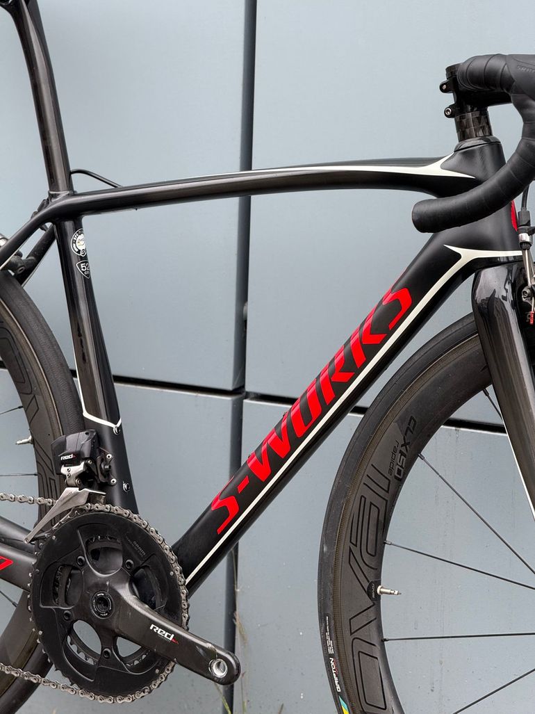 Used Specialized S-Works Tarmac eTap 2017 2017 Road & Gravel, Schwarz — image 10 of 10
