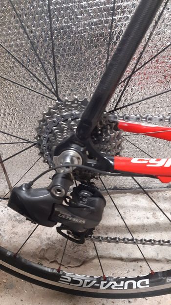 Used Cyfac Gothica 2010 Road & Gravel, Red — image 7 of 9