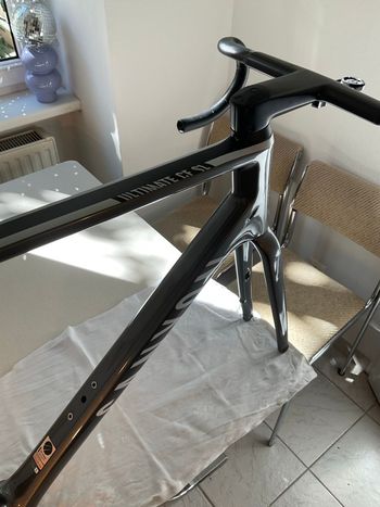 Used Canyon Ultimate CF SL Disc 8.0 2019 Frameset 2019 Road & Gravel, Light Gray — image 4 of 16