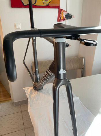 Used Canyon Ultimate CF SL Disc 8.0 2019 Frameset 2019 Road & Gravel, Light Gray — image 6 of 16