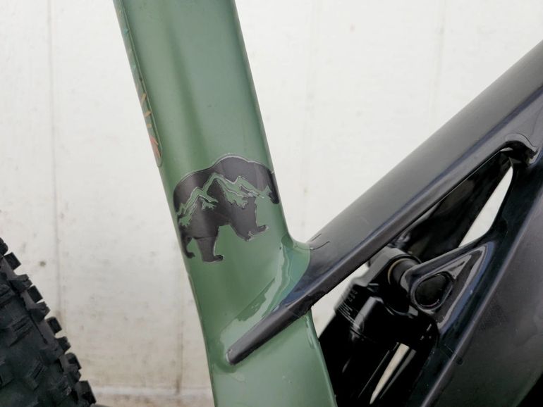 Used UNNO 2024 UNNO Dash Factory - XL / 29" / Chris King Frameset Frameset 2024 Mountainbike, Green — image 9 of 13