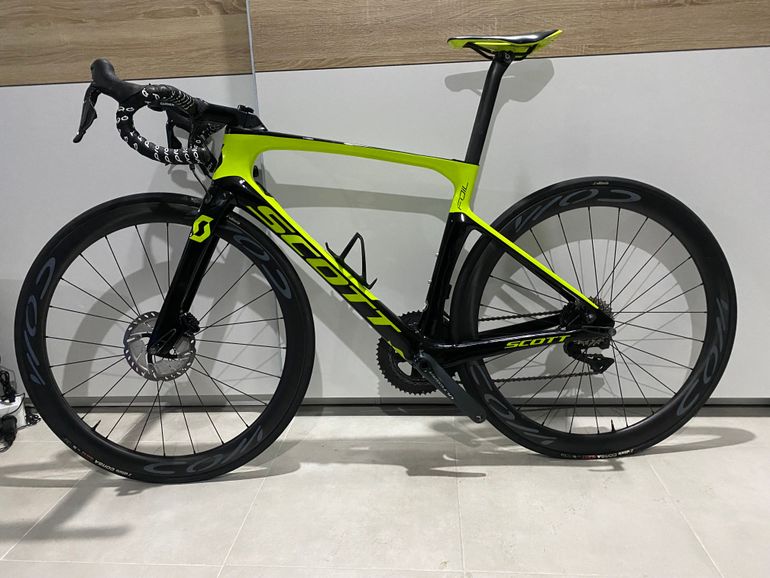 Brugt Scott Foil Shimano Dura Ace Di2 2020 Road & Gravel — billede 1 af 8