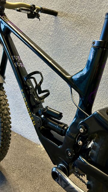 Gebrauchtes Forbidden Druid Sram Eagle Transmission GX 2024 Mountainbike, Schwarz — Bild 4 von 10