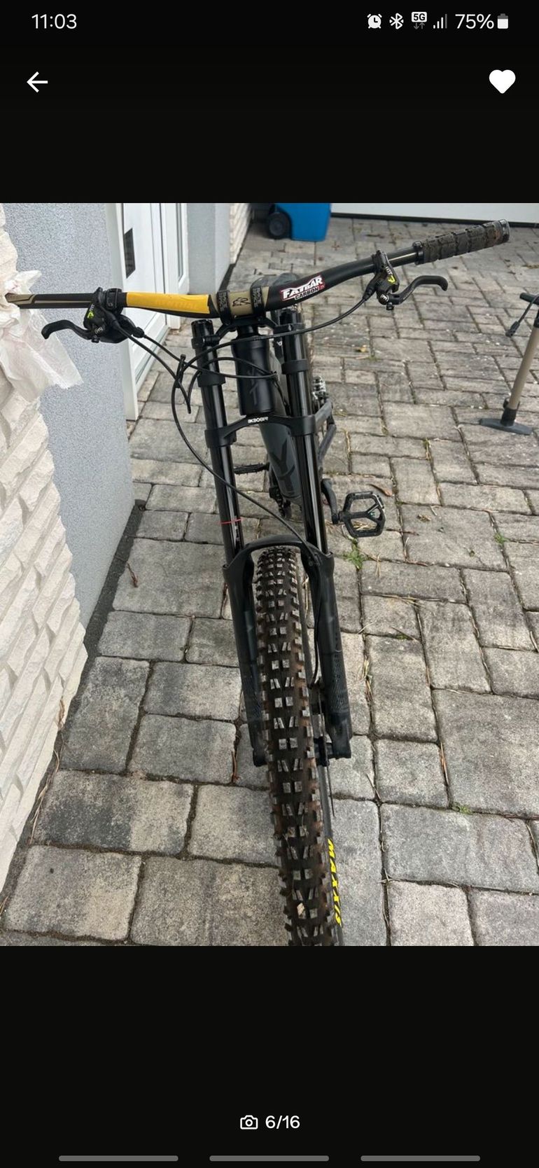 Used YT Industries Tues SRAM GX DH 2018 Mountainbike, Black — image 5 of 8