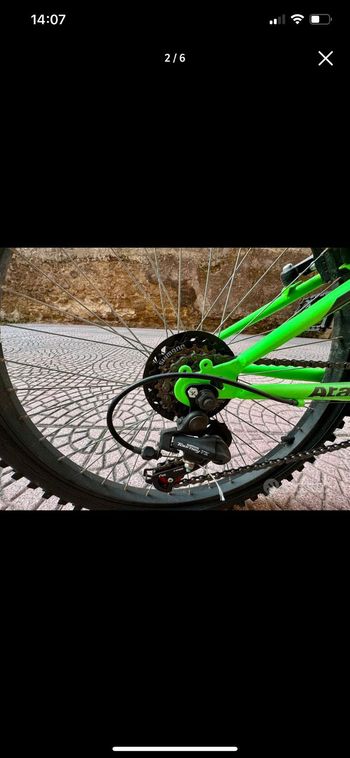 Used Atala Invader 24 2022 Mountainbike, Green — image 3 of 6