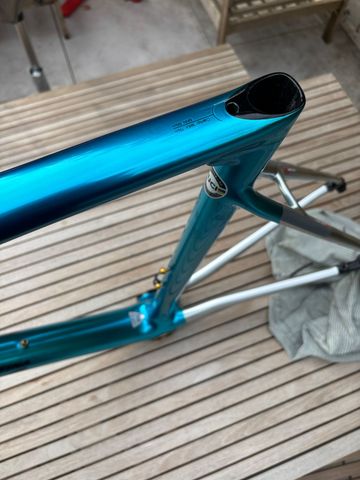 Used Wilier Zero SLR Frameset 2022 Road & Gravel, Blue — image 6 of 10