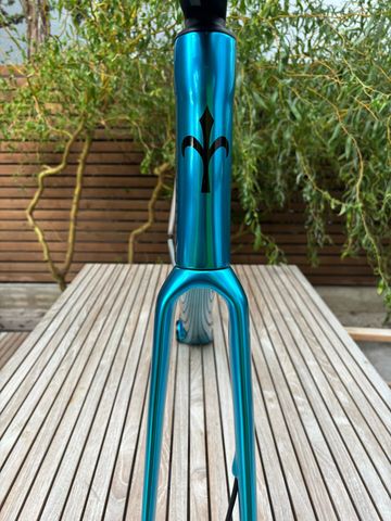 Used Wilier Zero SLR Frameset 2022 Road & Gravel, Blue — image 7 of 10