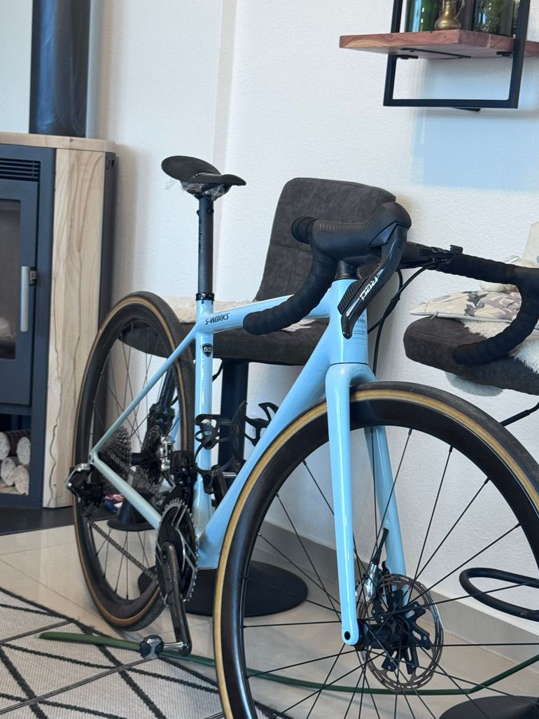 Used Specialized Aethos Frameset 2025 Road & Gravel, Blue — image 2 of 3
