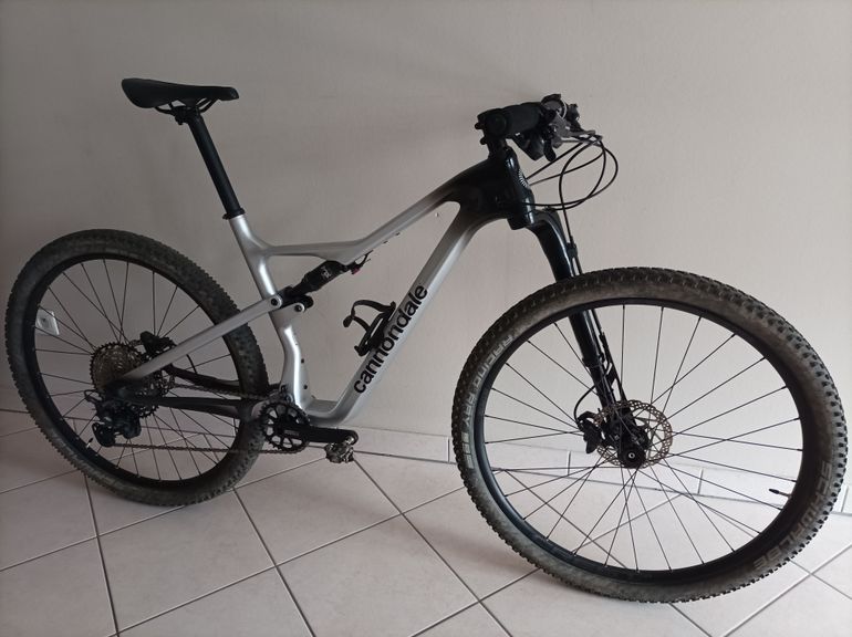 Used Cannondale Scalpel Shimano Deore XT 2024 Mountainbike, Light Gray — image 1 of 6