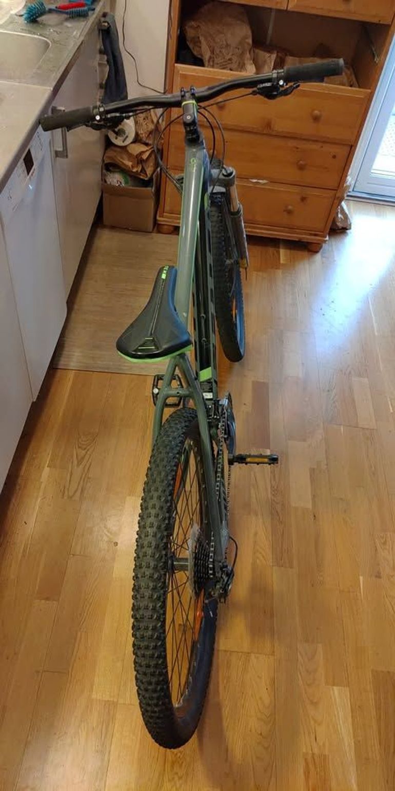 Used Scott Aspect 740 Hardtail MTB - 27.5 Inch - 2018 2018 Mountainbike, Light Gray — image 4 of 7
