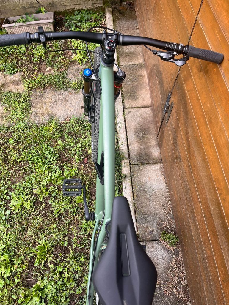 Gebrauchtes Olympia Drake 2015 Mountainbike, Grün — Bild 6 von 11