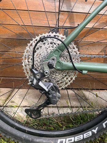 Gebrauchtes Olympia Drake 2015 Mountainbike, Grün — Bild 9 von 11
