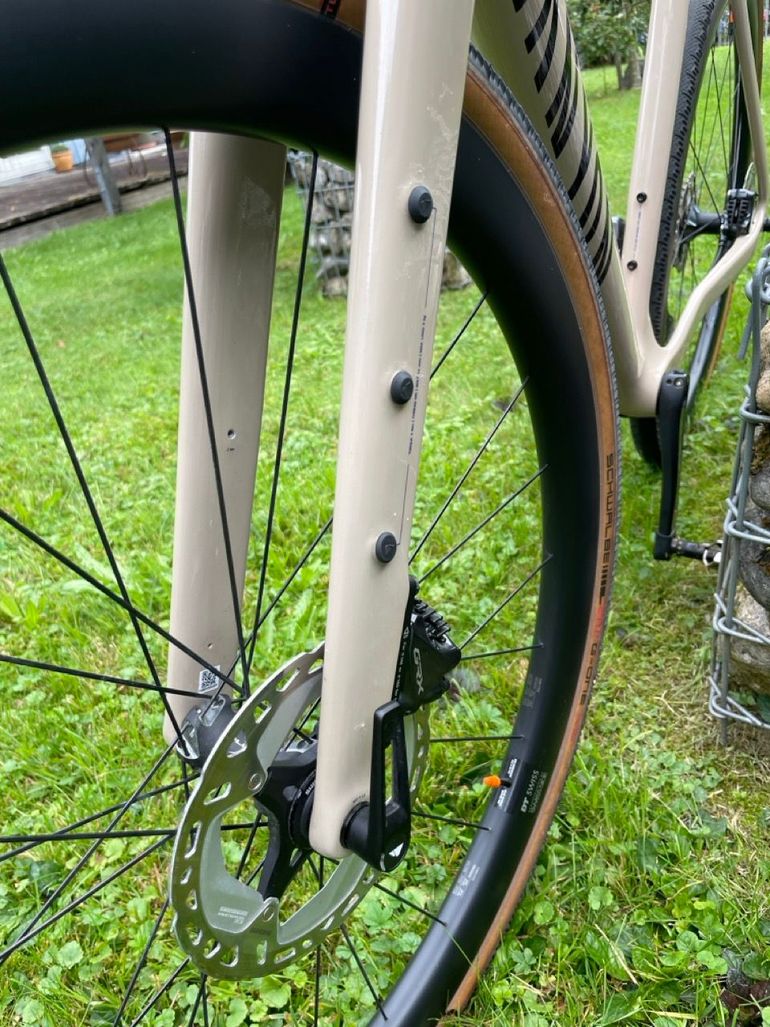 Used Canyon Grizl CF SLX 8 Di2 2024 2024 Road & Gravel, White — image 7 of 13
